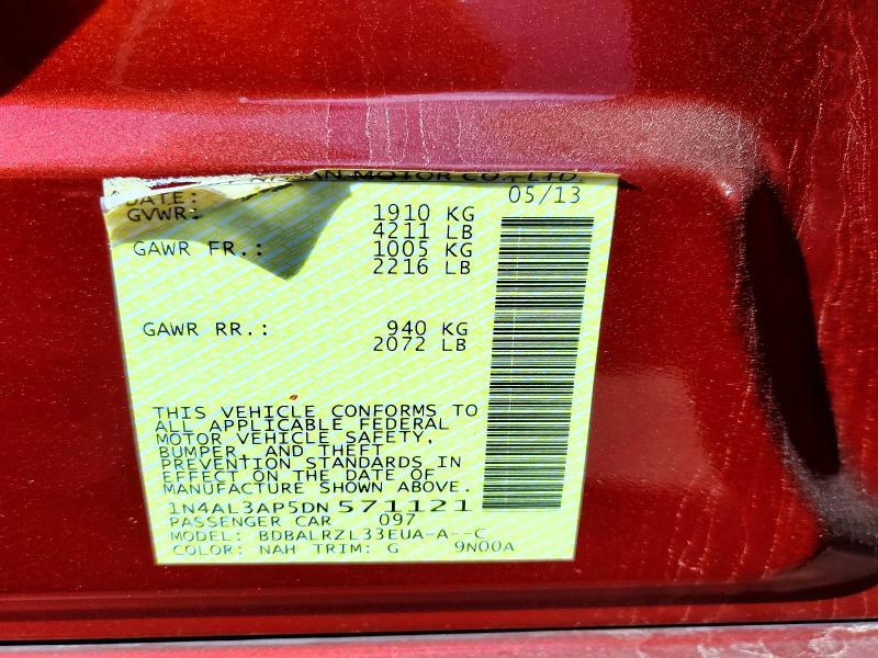 2013 Nissan Altima 2.5