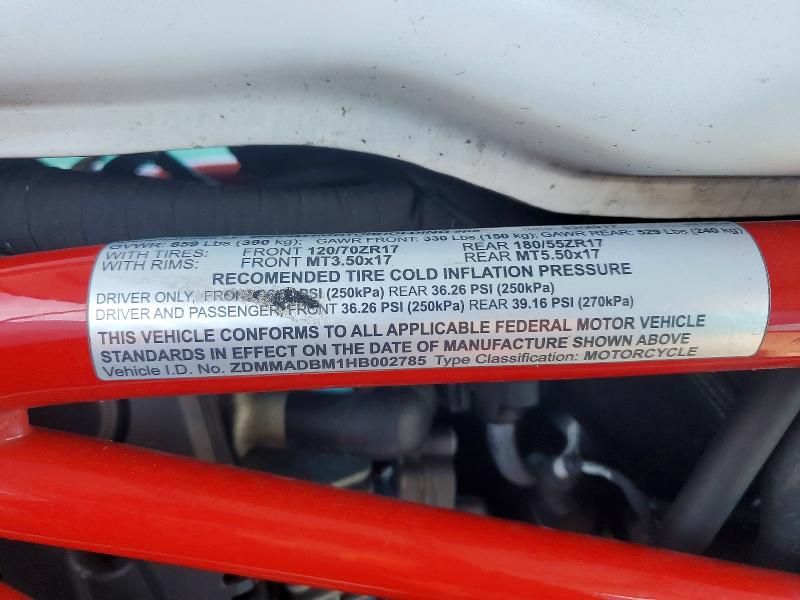 2017 Ducati Monster 797