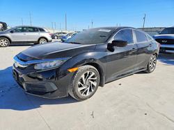 Salvage cars for sale from Copart Haslet, TX: 2017 Honda Civic ex