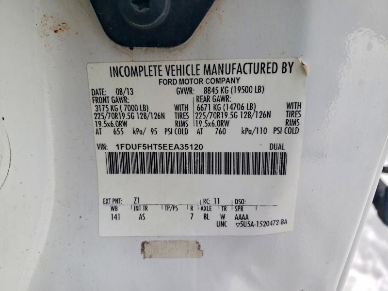 2014 Ford F550 Super Duty