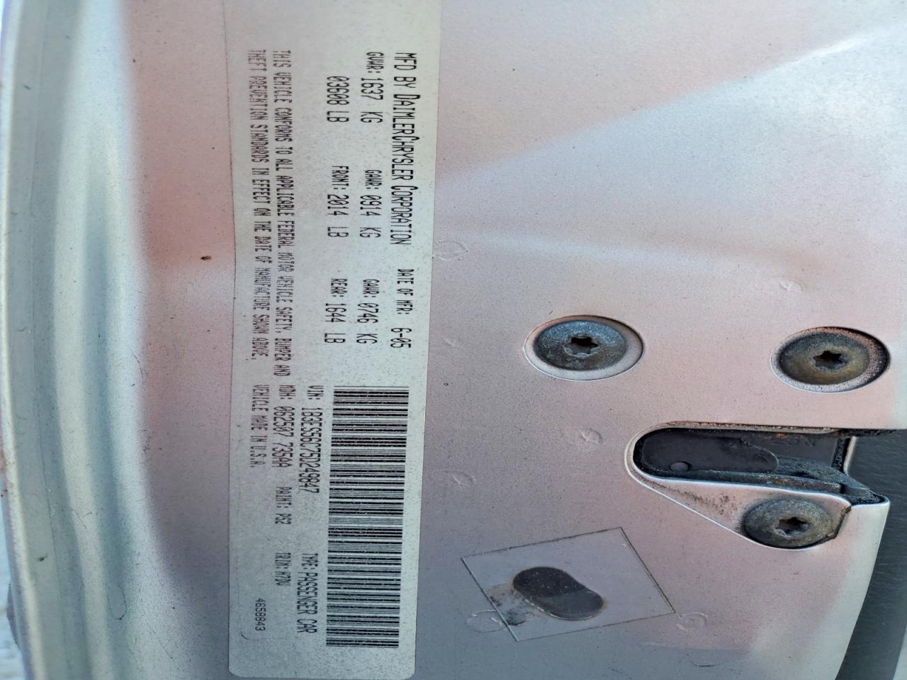 2005 Dodge Neon sxt