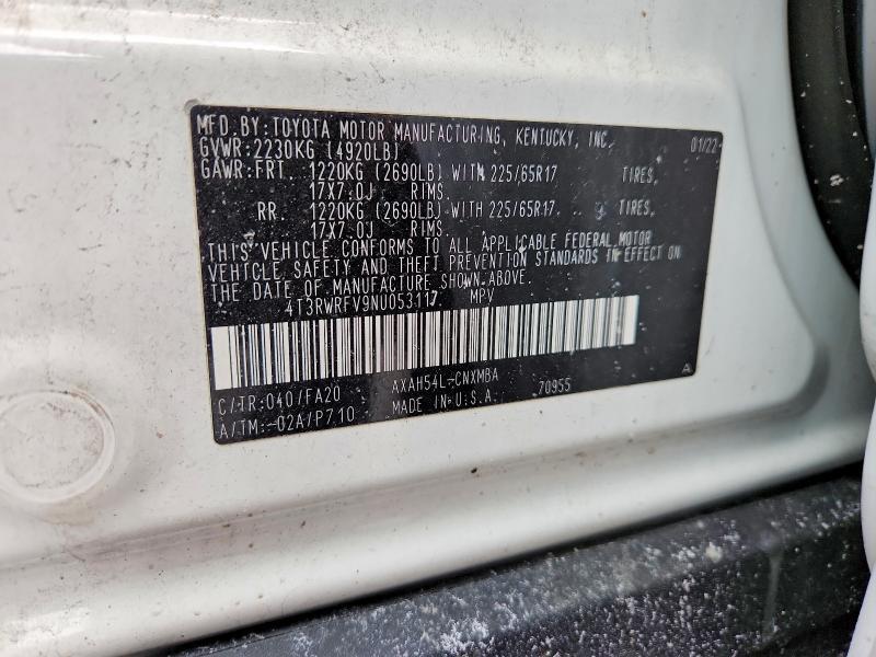 2022 Toyota Rav4 Hybrid xle