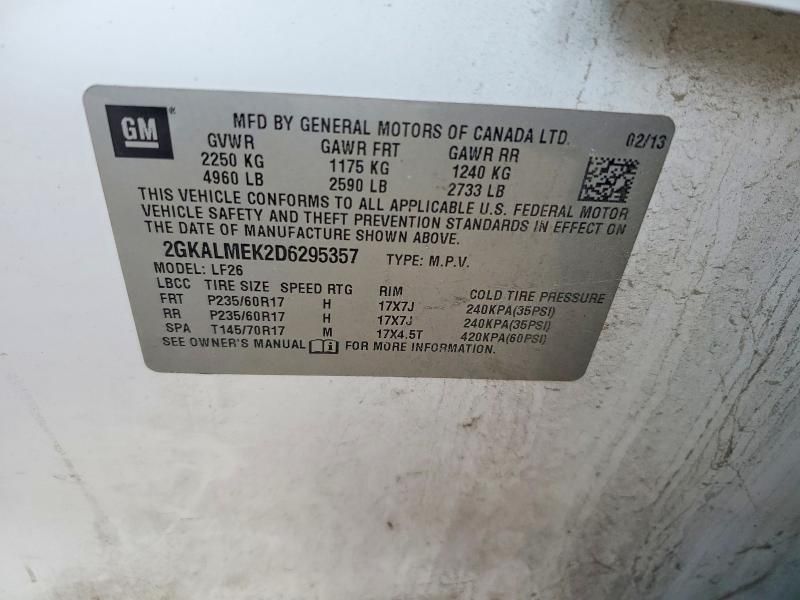 2013 GMC Terrain sle