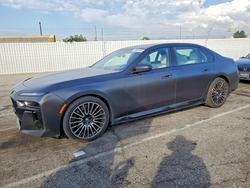 BMW salvage cars for sale: 2024 BMW I7 Edrive50