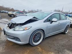 Honda salvage cars for sale: 2013 Honda Civic lx