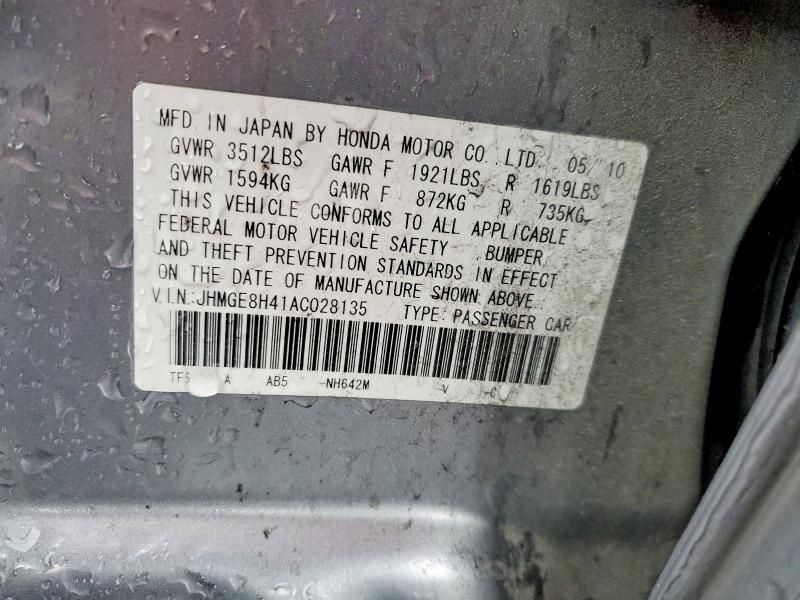 2010 Honda Fit Sport