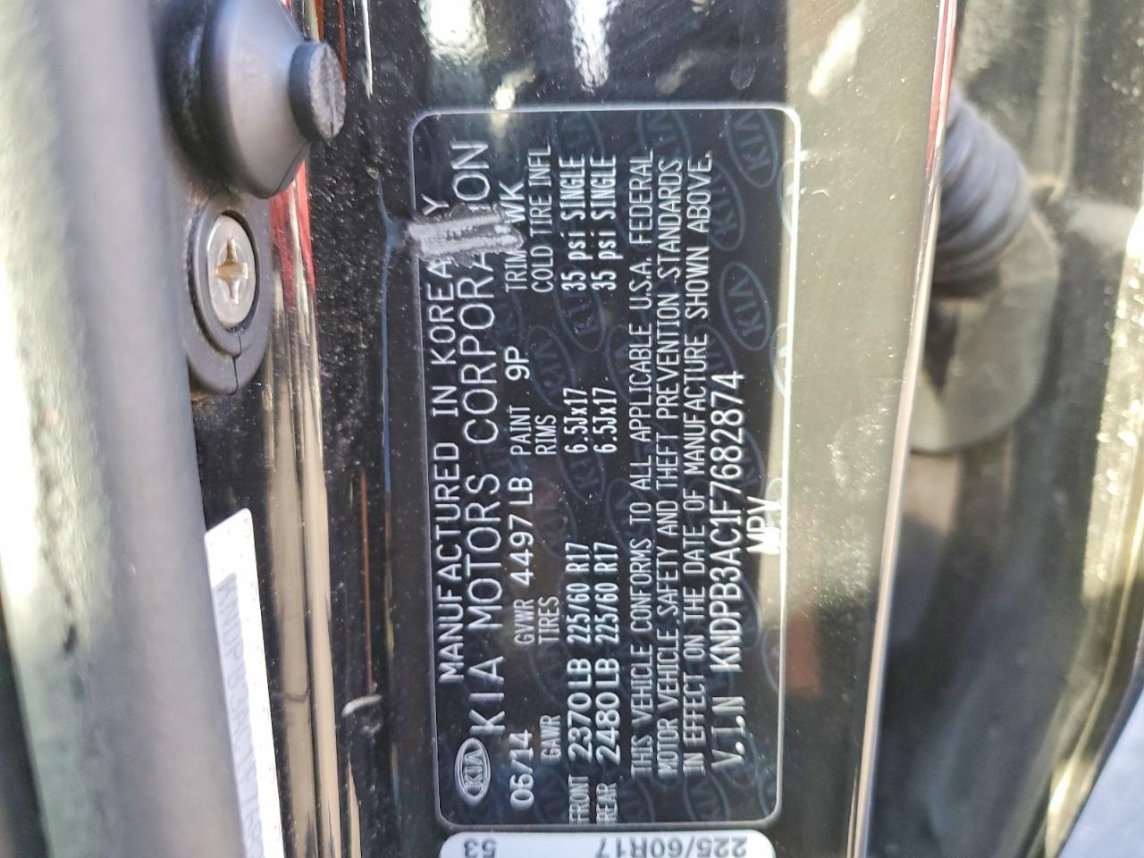 2015 KIA Sportage lx