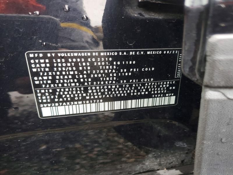 2022 Volkswagen Tiguan se