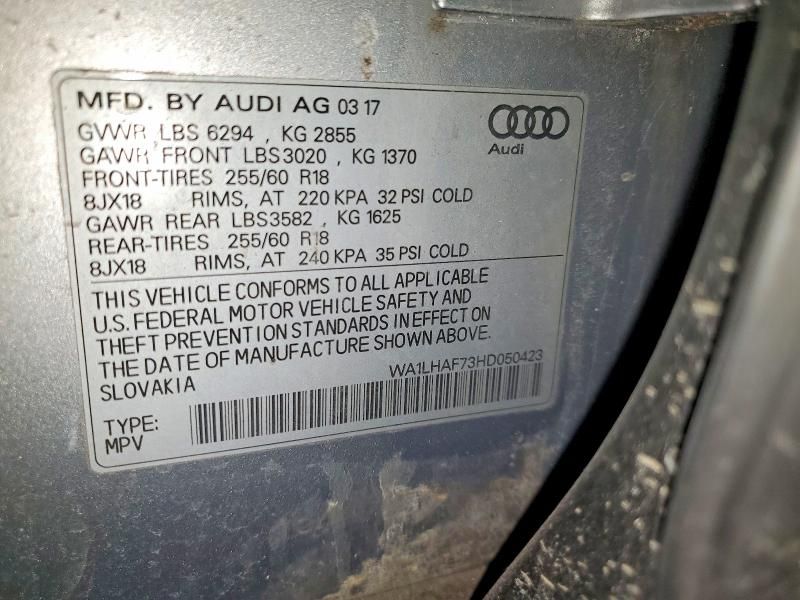 2017 Audi Q7 Premium Plus