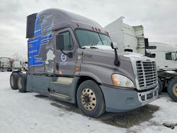 Salvage trucks for sale at Dyer, IN auction: 2017 Freightliner Cascadia 125 Semi Truck