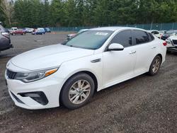 KIA Vehiculos salvage en venta: 2019 KIA Optima lx
