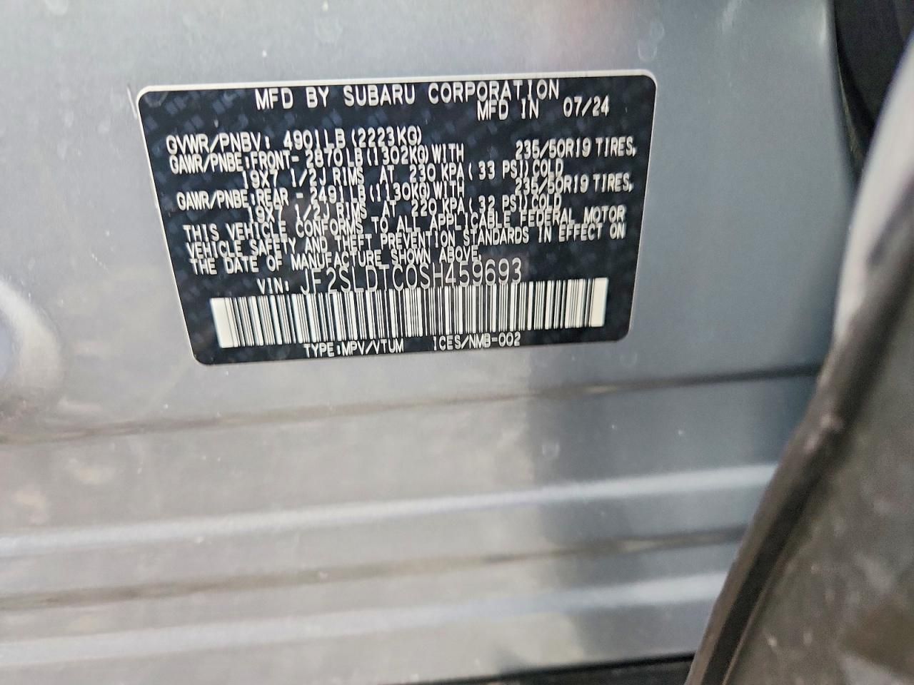 2025 Subaru Forester Touring