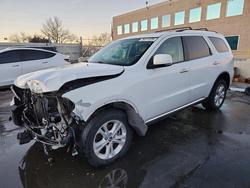 Dodge Durango Crew Vehiculos salvage en venta: 2013 Dodge Durango Crew
