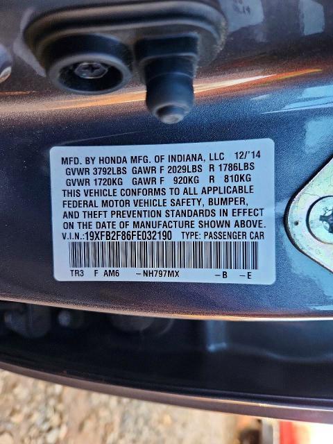 2015 Honda Civic ex