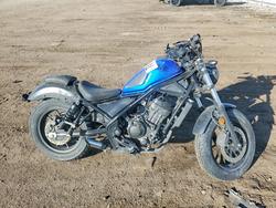 Salvage motorcycles for sale at Greenwood, NE auction: 2018 Honda CMX300