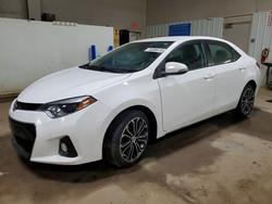 Salvage cars for sale from Copart Elgin, IL: 2016 Toyota Corolla l