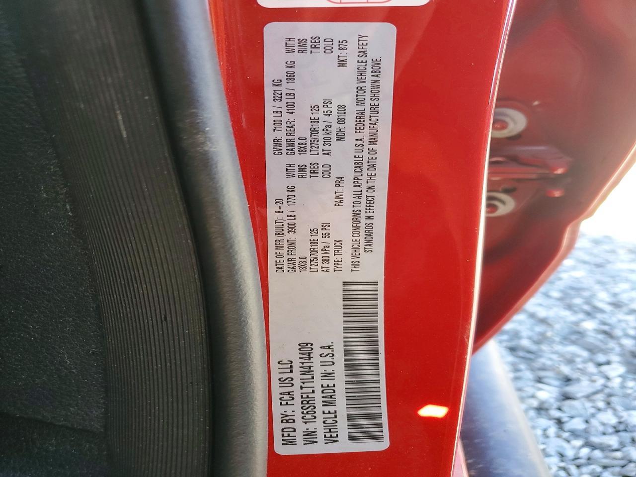 2020 Dodge Ram 1500 Rebel