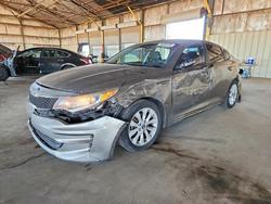Salvage cars for sale from Copart Phoenix, AZ: 2016 KIA Optima lx