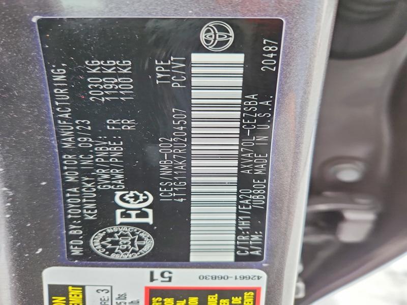 2024 Toyota Camry se Night Shade