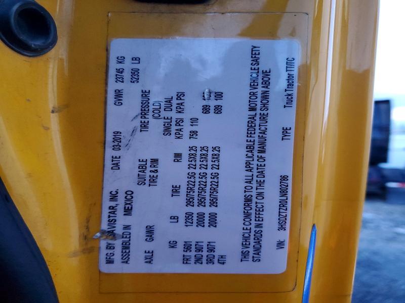 2020 International Lt625 Semi Truck