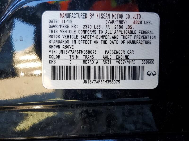 2015 Infiniti Q50 Base