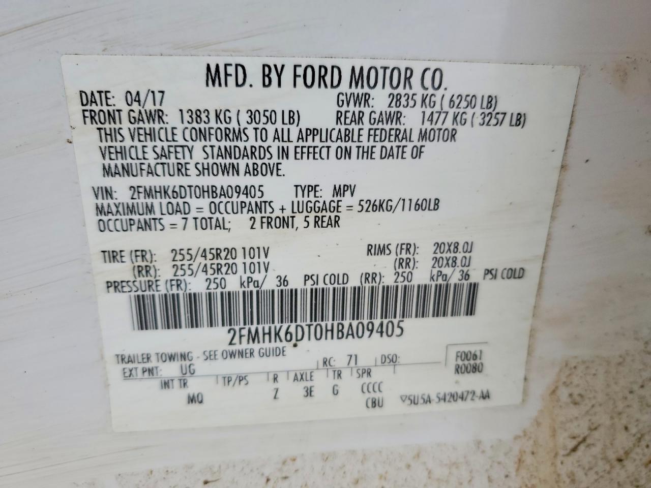 2017 Ford Flex Limited