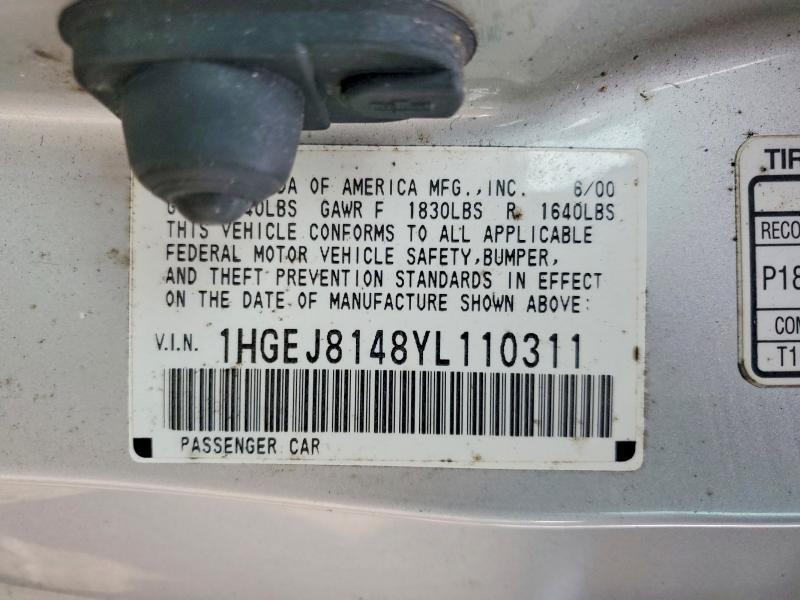 2000 Honda Civic ex