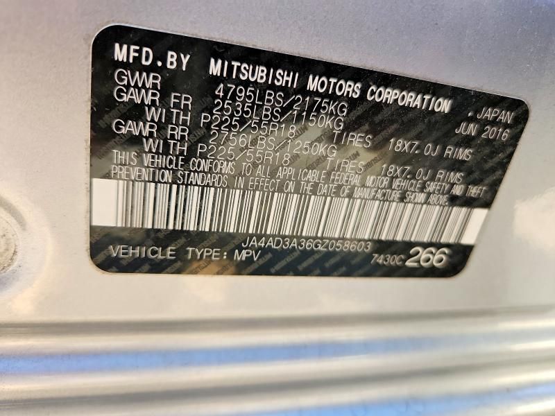 2016 Mitsubishi Outlander se