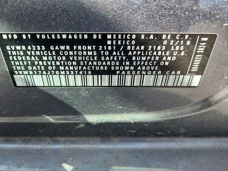 2016 Volkswagen Jetta Sport