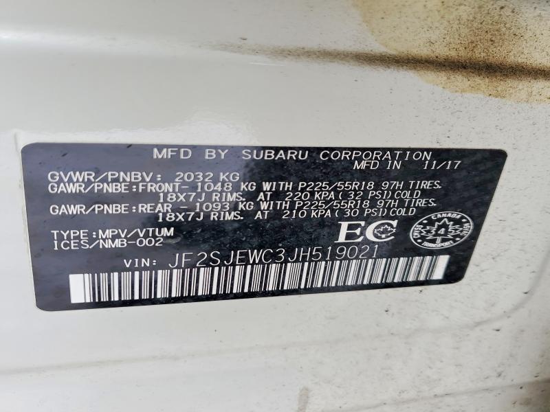 2018 Subaru Forester 2.5i Touring