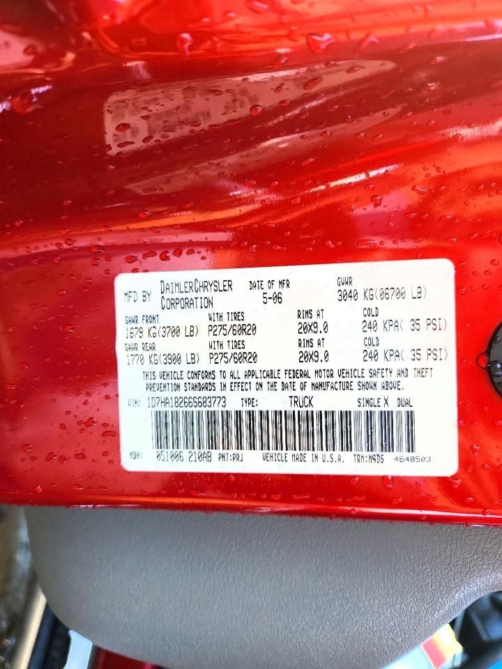 2006 Dodge Ram 1500 st