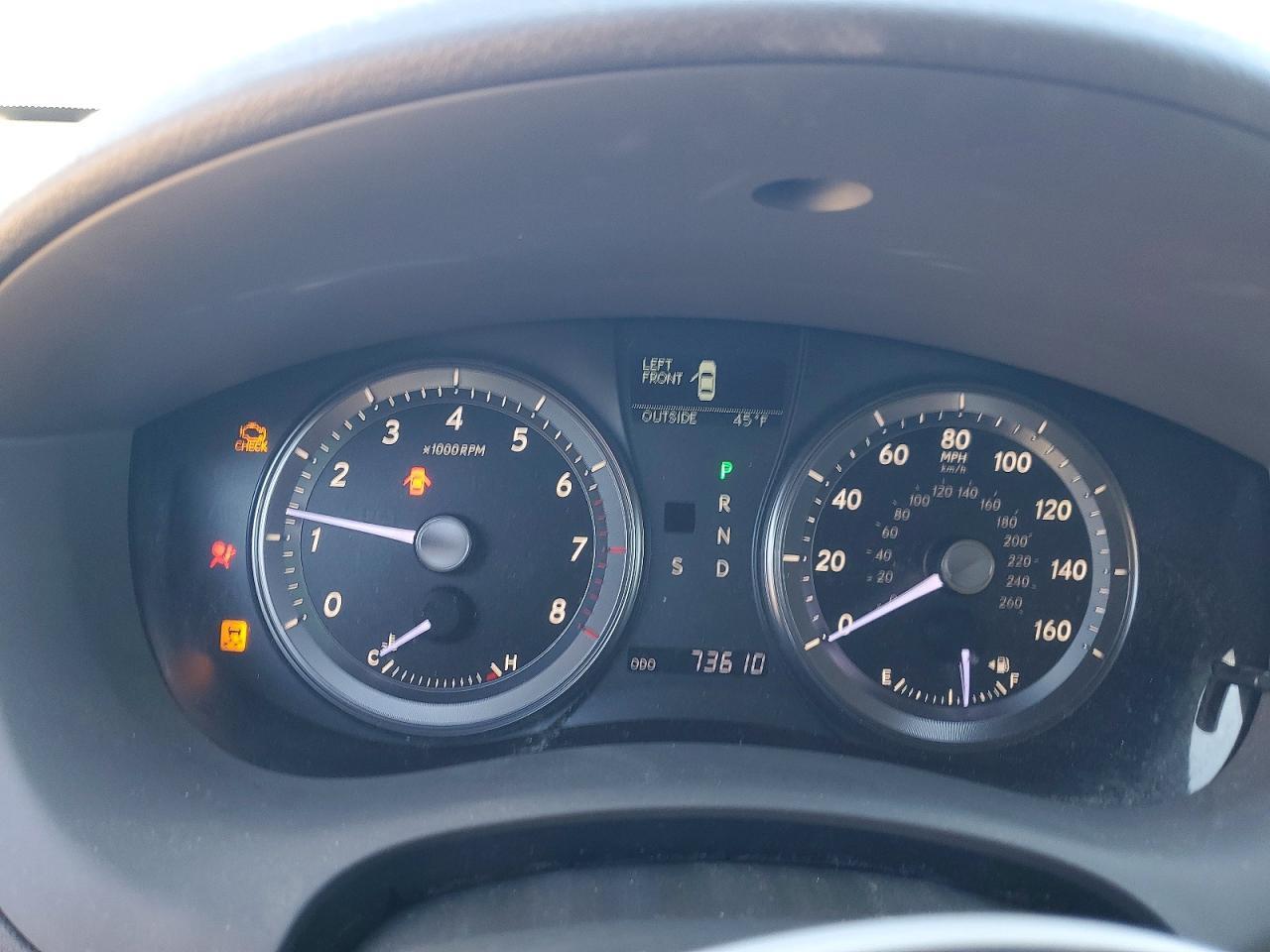 2010 Lexus Es 350 Base