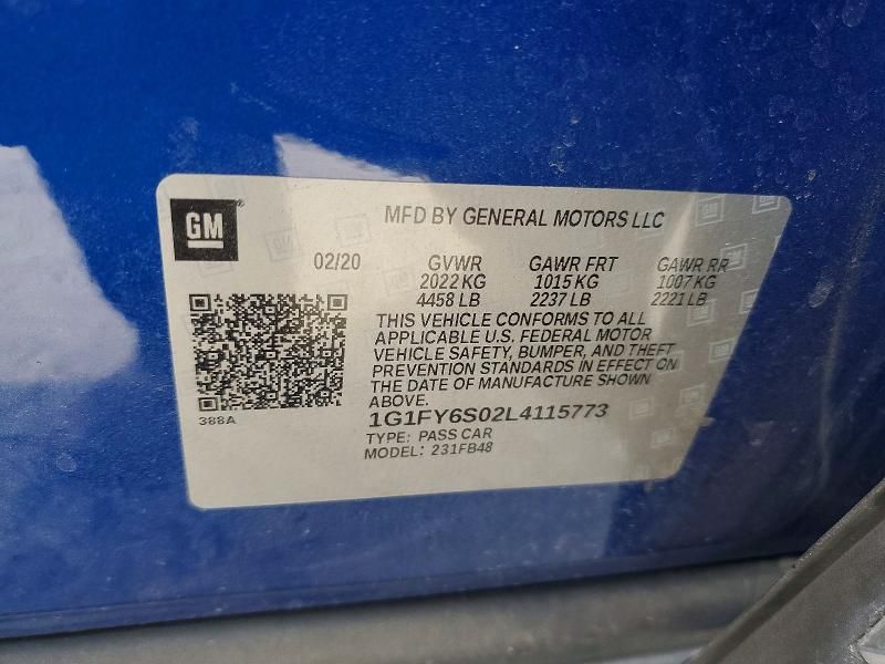 2020 Chevrolet Bolt ev lt