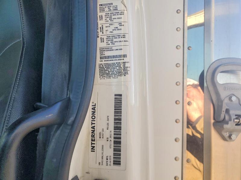 2019 International MV607 Refrigerated BOX Truck