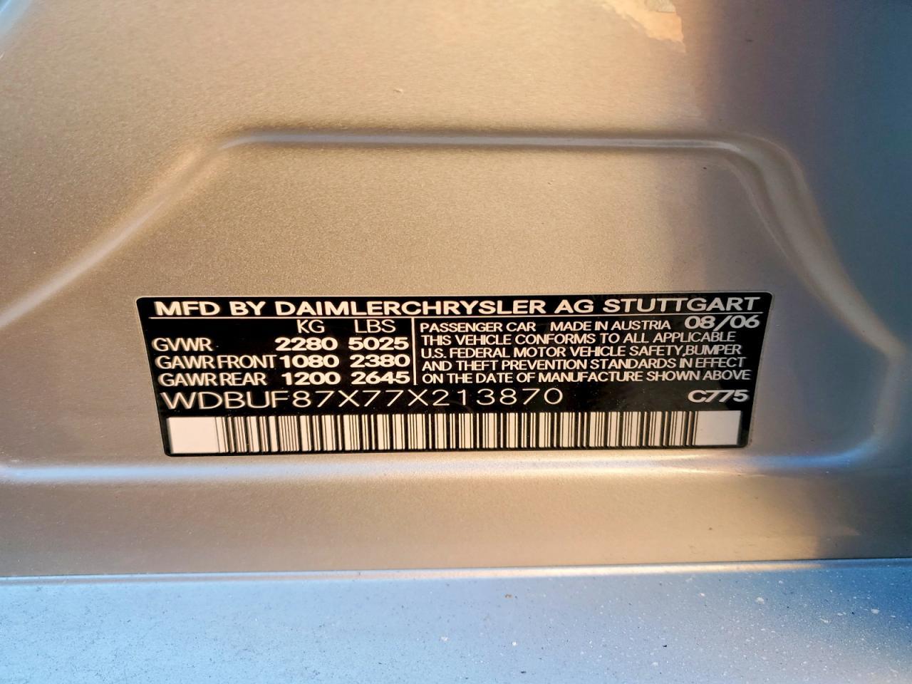 2007 Mercedes-Benz E 350 4matic