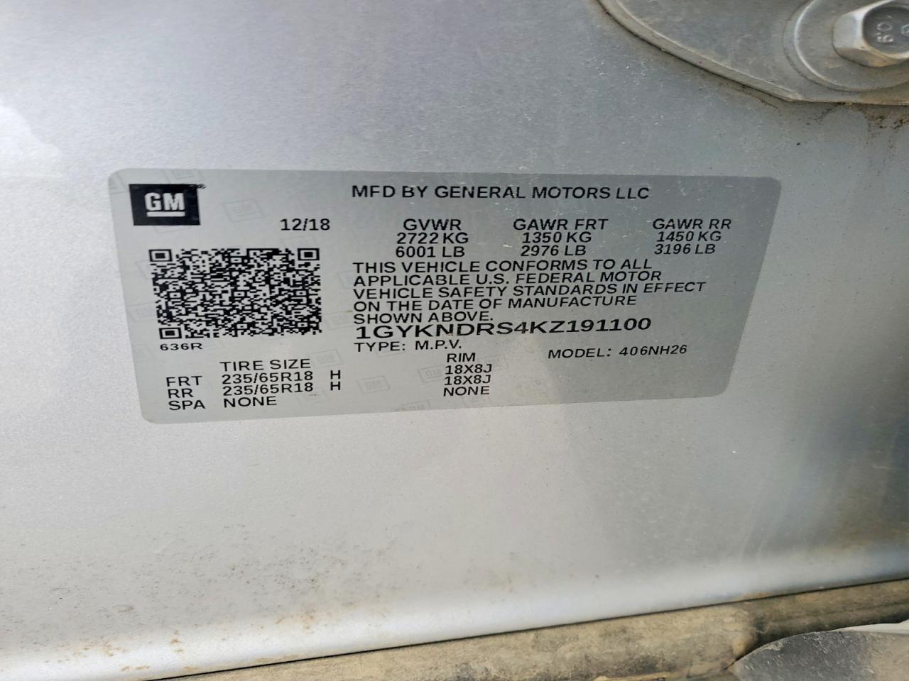 2019 Cadillac XT5 Luxury