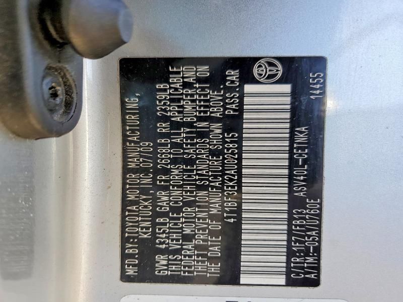 2010 Toyota Camry Base