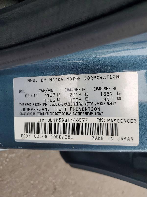 2011 Mazda 3 S
