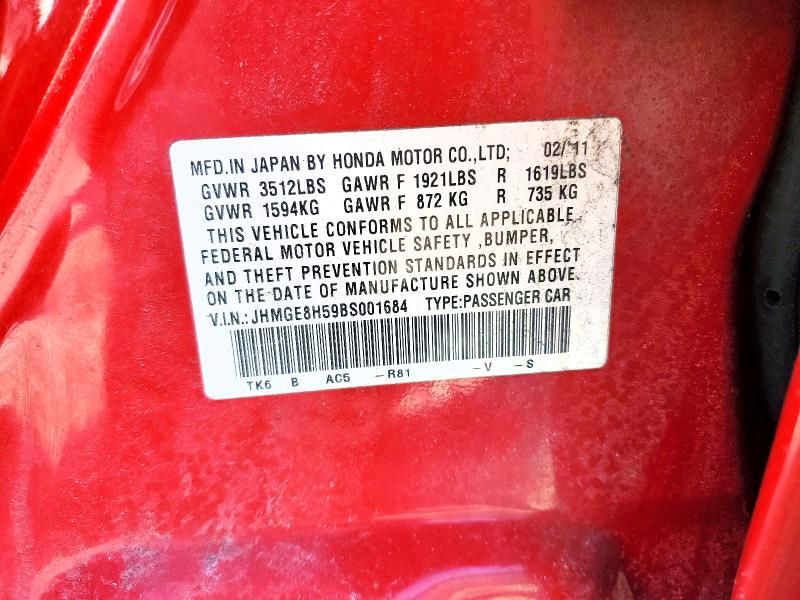 2011 Honda Fit Sport