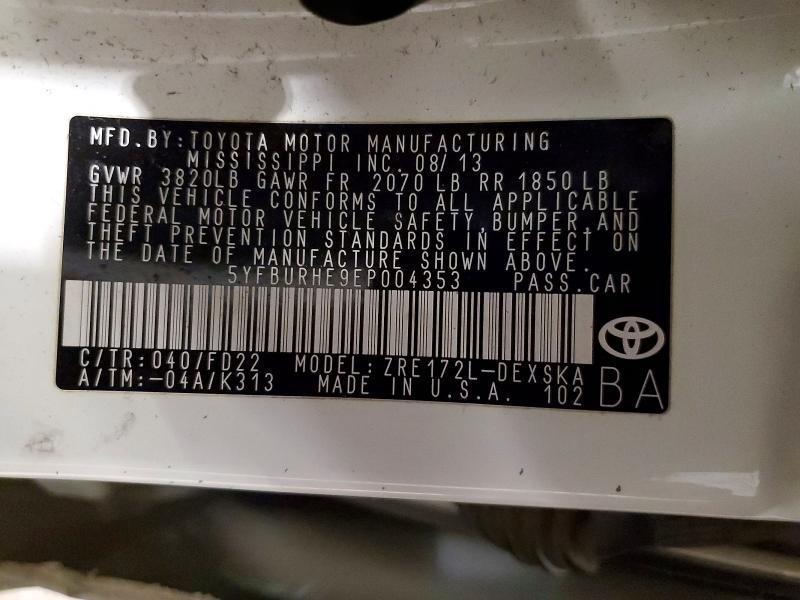 2014 Toyota Corolla