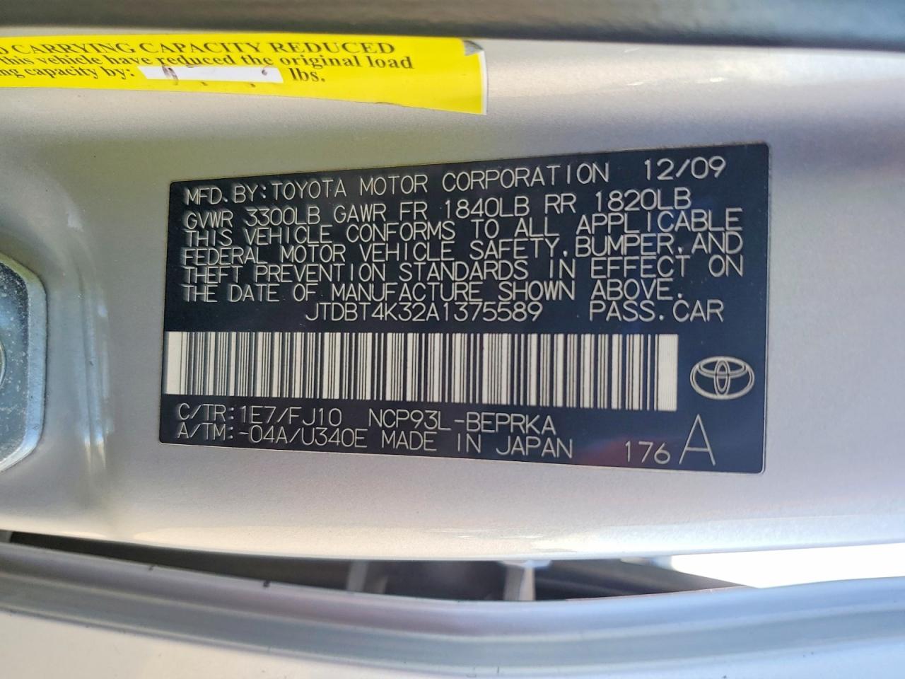 2010 Toyota Yaris