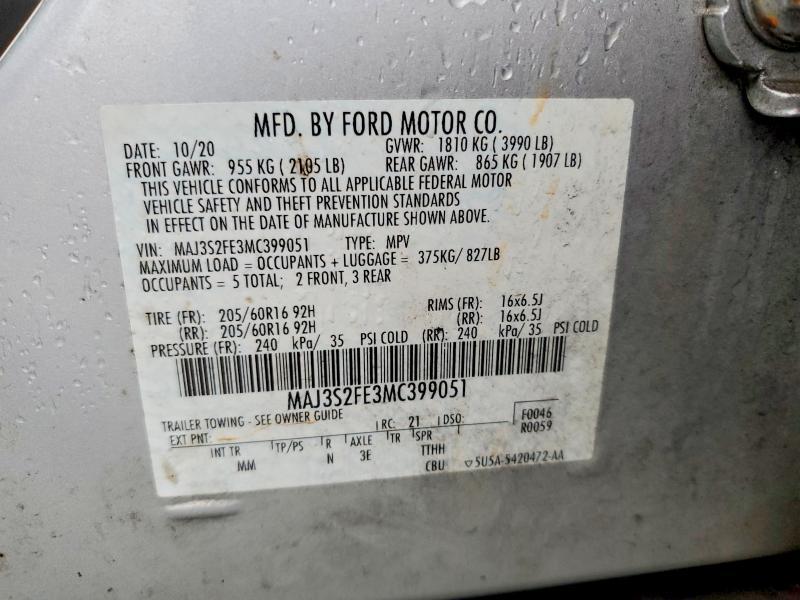 2021 Ford Ecosport s