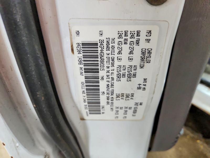 1998 Dodge Grand Caravan se