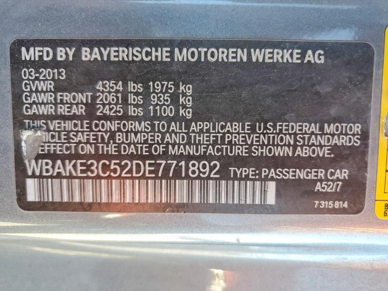 2013 BMW 328 i