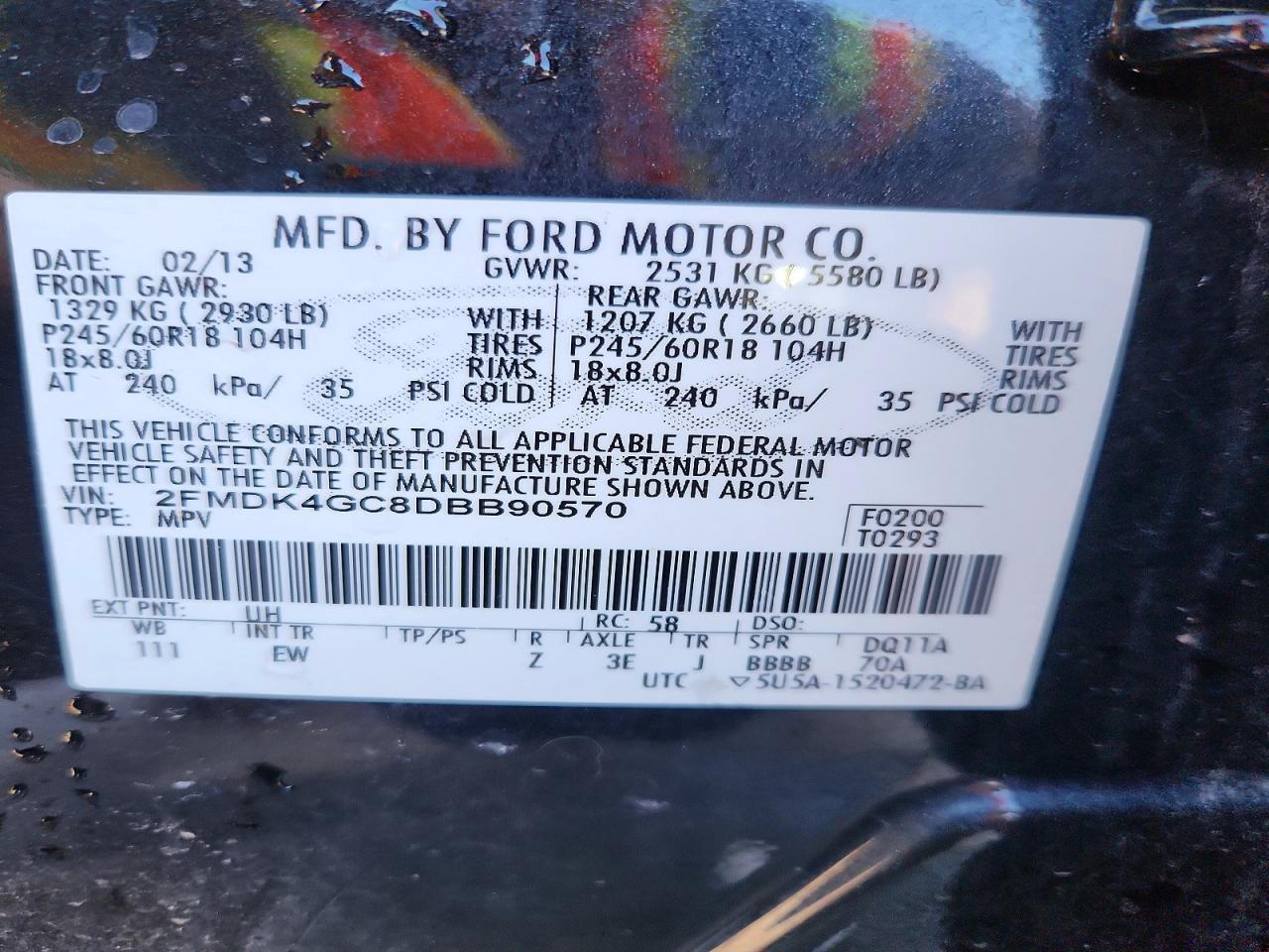 2013 Ford Edge se