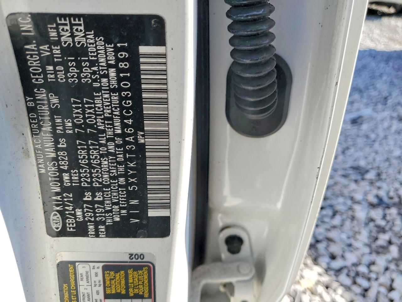 2012 KIA Sorento Base