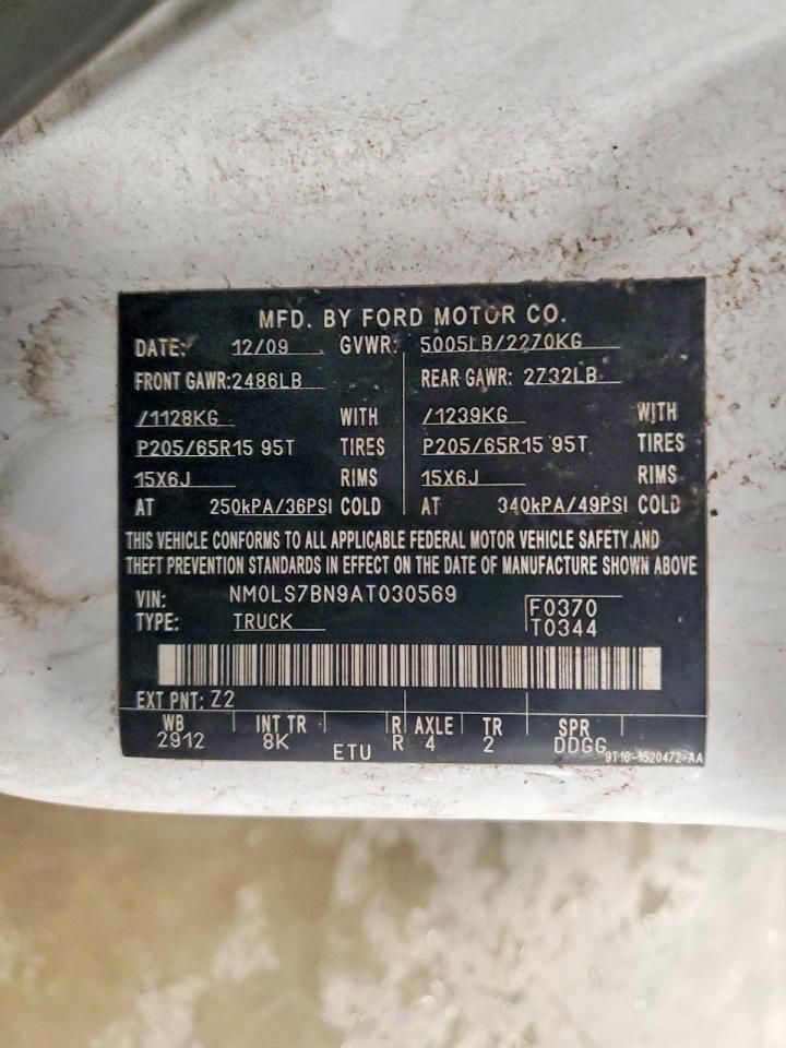 2010 Ford Transit Connect Delivery van