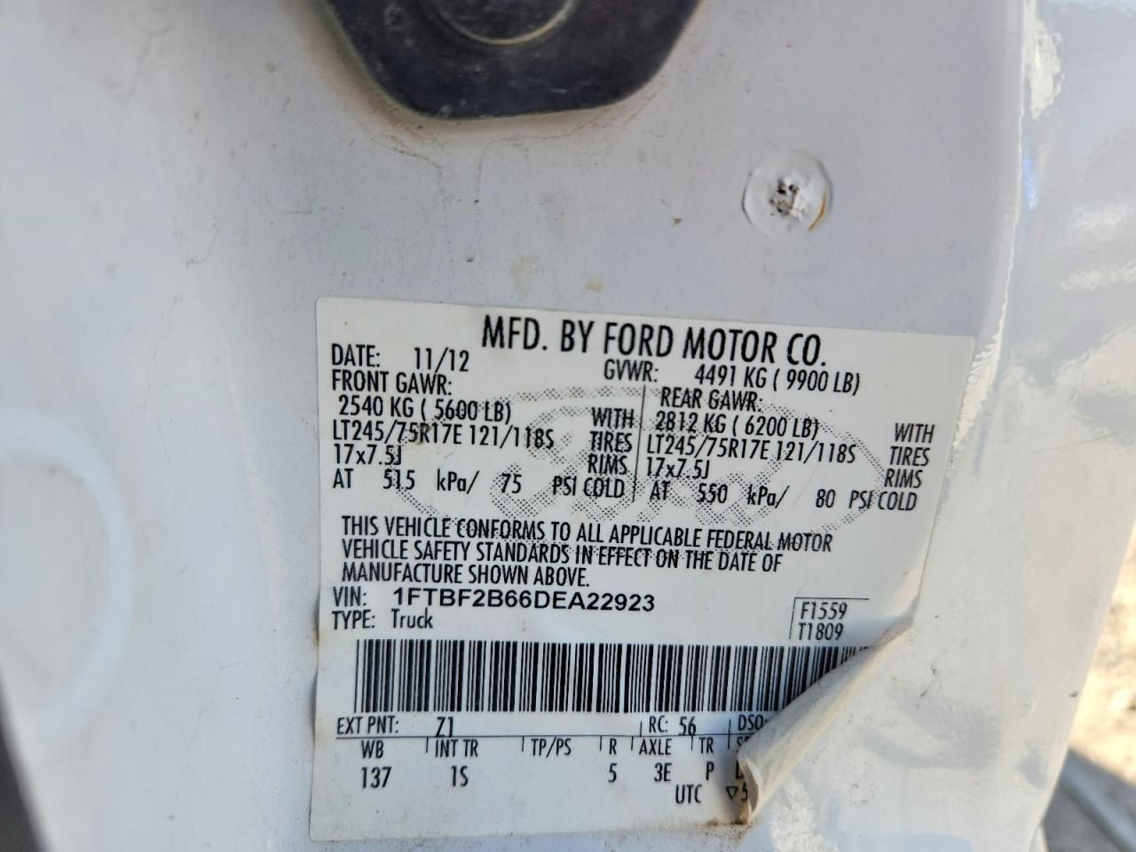 2013 Ford F250 Super Duty