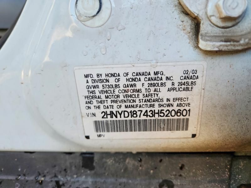 2003 Acura Mdx Touring