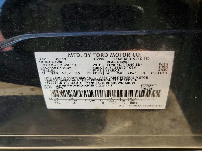 2019 Ford Edge Titanium